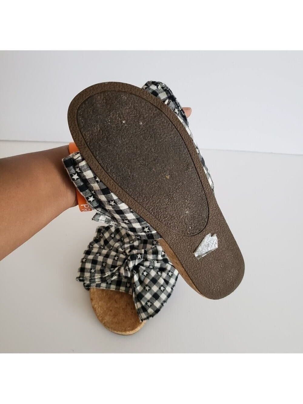 Sugar Xenonc Womens Bow Slip On Flat Sandals Size 8.5 - Picture 7 of 8